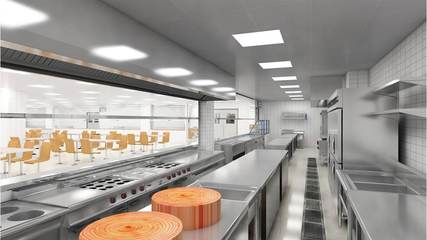 成都廚房設備廠 學校、醫院、工廠食堂廚房工程設計要素解析